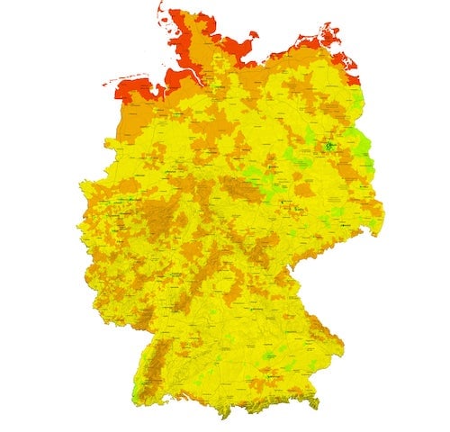 An diesen Standorten bewachsen Dächer besonders gut mit Flechten, Algen und Moosen