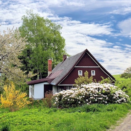 Haus im Dorf